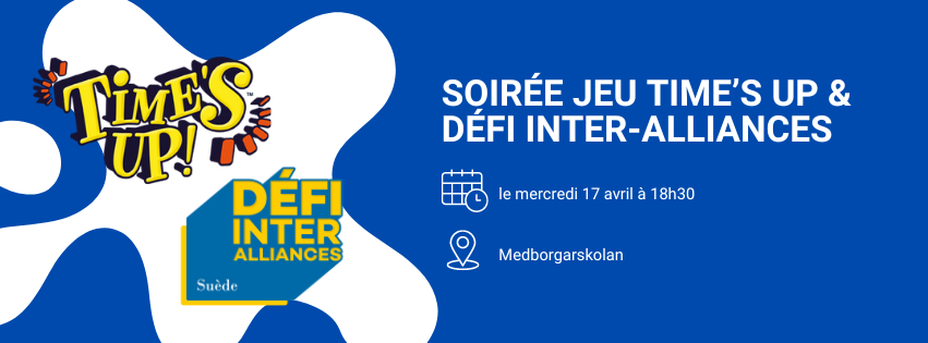 Soiree jeu et quiz défin inter-alliances 17/04/24