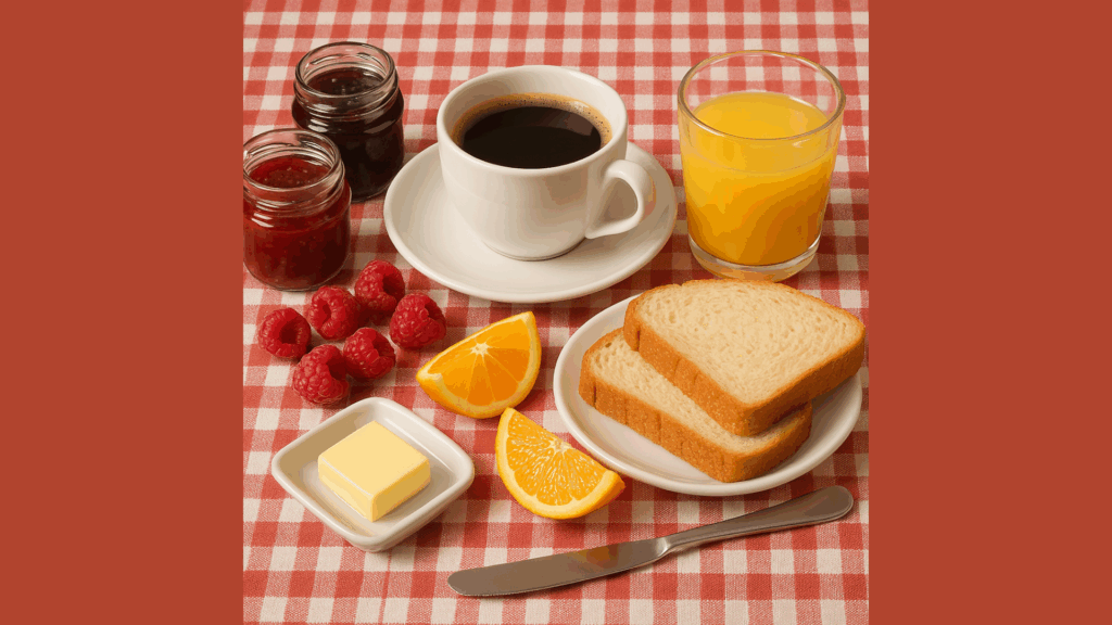Petit déjeuner en français